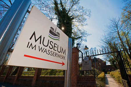 Eingang Museum Altes Wasserwerk Friedrichshagen